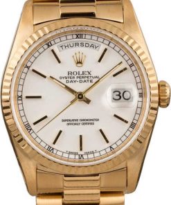 HandMade The Rolex President 18238 White Dial