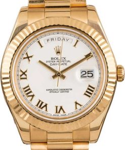 HandMade The Rolex Day-Date 218238 White Roman 41MM President