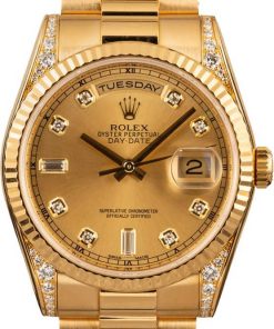 HandMade The Rolex President Day-Date 118338 Yellow Gold
