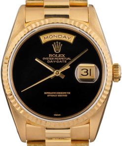 HandMade The Rolex Day-Date President 18238 Black Onyx Dial