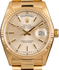 HandMade The Rolex President Gold Day-Date 18038