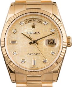 HandMade The Rolex President Diamond Jubilee Dial 118238