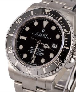 Alternative view of HandMade The Rolex Steel Sea-Dweller 116600 Ceramic Bezel T