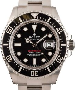 HandMade The Rolex Sea-Dweller 126600 Red Lettering Dial