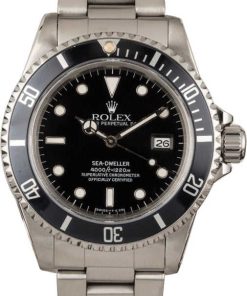 HandMade The Men's Rolex Sea-Dweller 16600 Black Dial