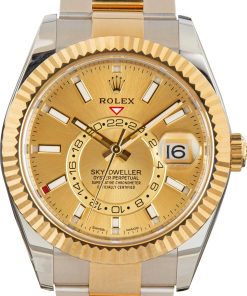 HandMade The Rolex Sky-Dweller 326933 Two Tone Oyster