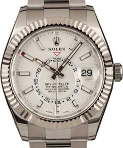 HandMade The Rolex Sky-Dweller 326934 White Luminous Dial