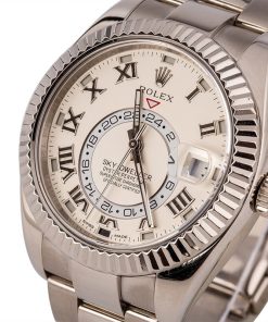 Alternative view of HandMade The Sky-Dweller Rolex 326939 White Gold T