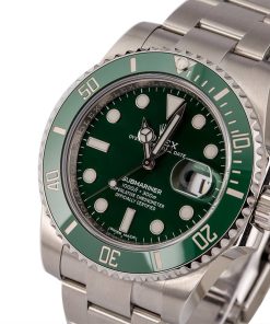 Alternative view of HandMade The Rolex Submariner Green Anniversary 116610