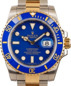 HandMade The Submariner Rolex 116613LB Blue Dial