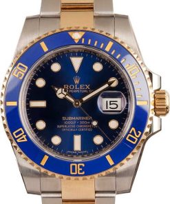 HandMade The Rolex Submariner Two-Tone 116613 Ceramic Blue