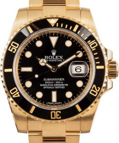 HandMade The Rolex Submariner 18k Gold 116618