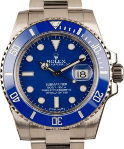HandMade The Rolex Submariner 116619 Blue Bezel