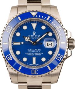 HandMade The Rolex Submariner 116619 'Smurf' White Gold Oyster