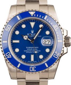 HandMade The Rolex Submariner 116619 'Smurf' White Gold Oyster