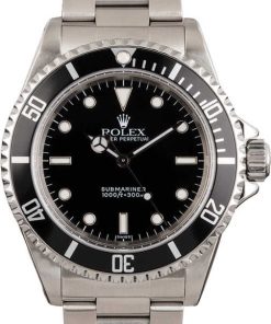 HandMade The Steel Rolex Submariner 14060 Black Luminous Dial
