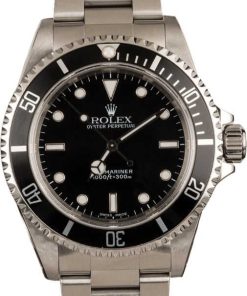 HandMade The Rolex Steel Submariner 14060 Black Luminous Dial