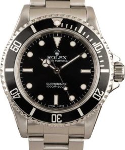 HandMade The Rolex Submariner 14060M Black Steel Watch