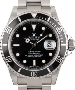 HandMade The Rolex Submariner 16610 Oyster Bracelet Black Dial