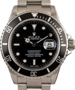 HandMade The Rolex Submariner 16610 Stainless Steel Watch TT