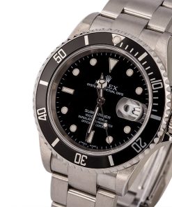 Alternative view of HandMade The Rolex Submariner 16610 Luminous Hour Markers