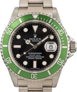 HandMade The Rolex Submariner 16610V Green Bezel