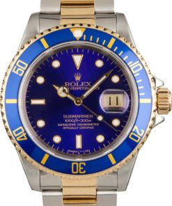 HandMade The Rolex Submariner 16613 Faded Blue Dial