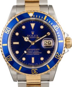 HandMade The Rolex Submariner 16613 Faded Blue Dial