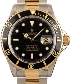 HandMade The Rolex 40MM Submariner 16613 Two Tone