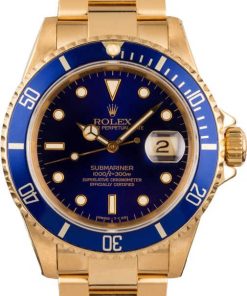 HandMade The Rolex Submariner 16618 Blue Dial