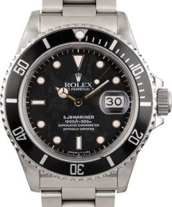 HandMade The Rolex Submariner 16800 Black Dial 40MM