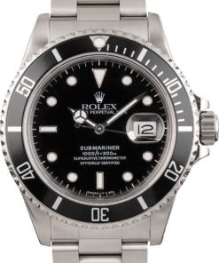 HandMade The Steel Rolex Submariner 16800 Black Tritium Dial
