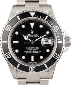 HandMade The Rolex Submariner Black Dial 16800