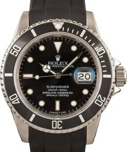 HandMade The Rolex Submariner 16800 Rubber Strap