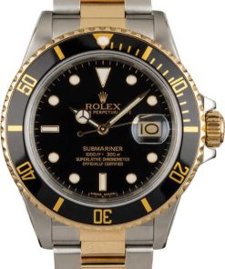 HandMade The Rolex Submariner 16803 Black Luminous Dial
