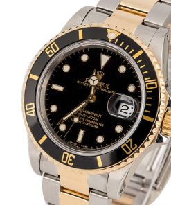 Alternative view of HandMade The Rolex Submariner 16803 Black Luminous Dial