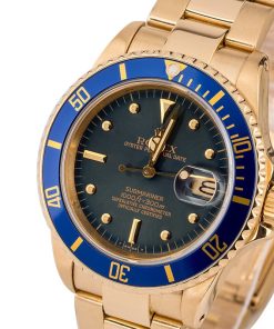 Alternative view of HandMade The Rolex Submariner 16808 Blue Nipple Topical Dial