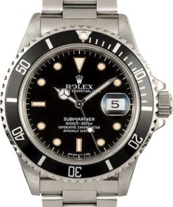 HandMade The Rolex Submariner Black 168000 Stainless Steel