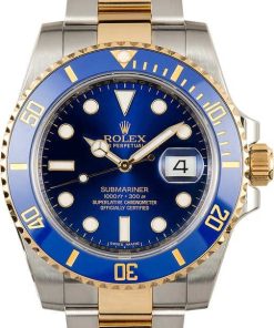 HandMade The Rolex Mens Submariner Blue 116613 - Certified