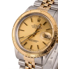 Alternative view of HandMade The Rolex Thunderbird Datejust 16253 Champagne Dial