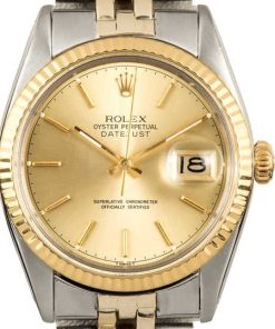 HandMade The Rolex Two-Tone Datejust 16013 Champagne