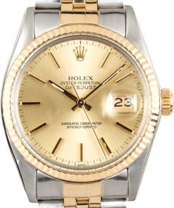 HandMade The Rolex Two-Tone Datejust Champagne 16013