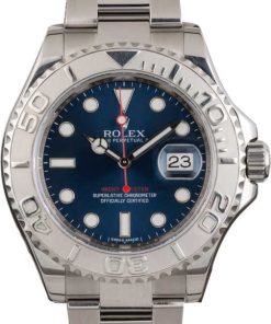 HandMade The Rolex Yacht-Master 116622 Blue Dial Men's Watch