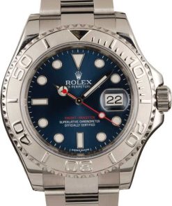 HandMade The 40MM Rolex Yacht-Master 116622 Blue Dial