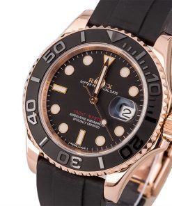 Alternative view of HandMade The Rolex Yacht-Master 116655 Black Ceramic Bezel