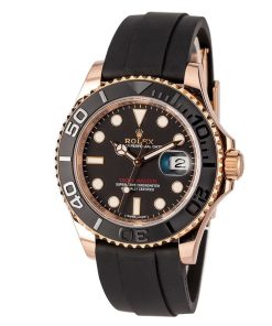 Alternative view of HandMade The Rolex Rose Gold Yachtmaster 116655