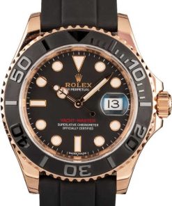 HandMade The Rolex Everose Yacht-Master 116655 Rubber