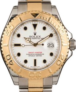 HandMade The Rolex Yacht-Master 16623 Two-Tone Oyster with White Dial