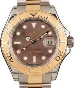 HandMade The Rolex Yacht-Master 16623 Black Mother Of Pearl Dial