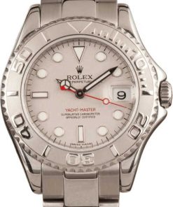 HandMade The Rolex Yacht-Master 168622 Luminous Platinum Dial